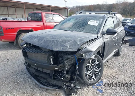 2022 Hyundai Tucson N Line z USA, uszkodzony, nr VIN KM8JF3AE9NU095135